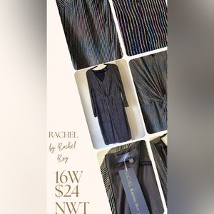 NWT plus size Rachel by Rachel Roy midi dress size 16